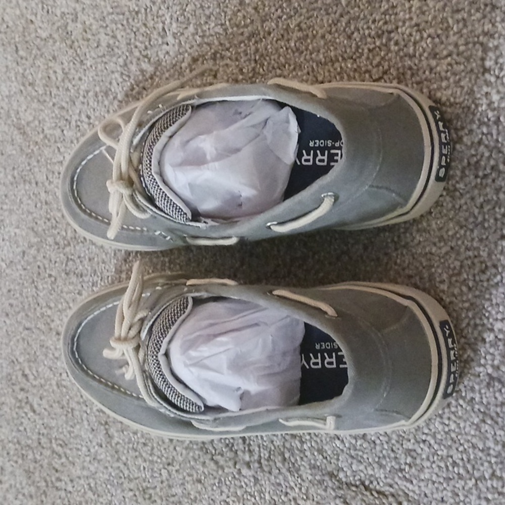 Mens Sperry topsider shoe, size 10, gray. Never worn. Brand New condition! - Picture 2 of 8